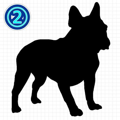 フレンチブルドッグ 犬 シルエット ステッカー プレゼント付 0084 カッティングソウル 通販 Yahoo ショッピング