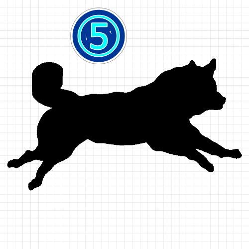 柴犬 シルエット ステッカー プレゼント付 0112 カッティングソウル 通販 Yahoo ショッピング