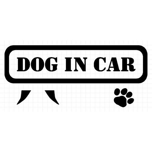 DOG IN CAR 文字01 文字オプション ステッカー｜cuttingsoul｜02