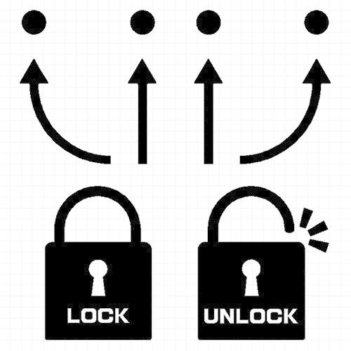 南京錠 鍵 セット 矢印付 ステッカー : カッティングソウル - 通販
