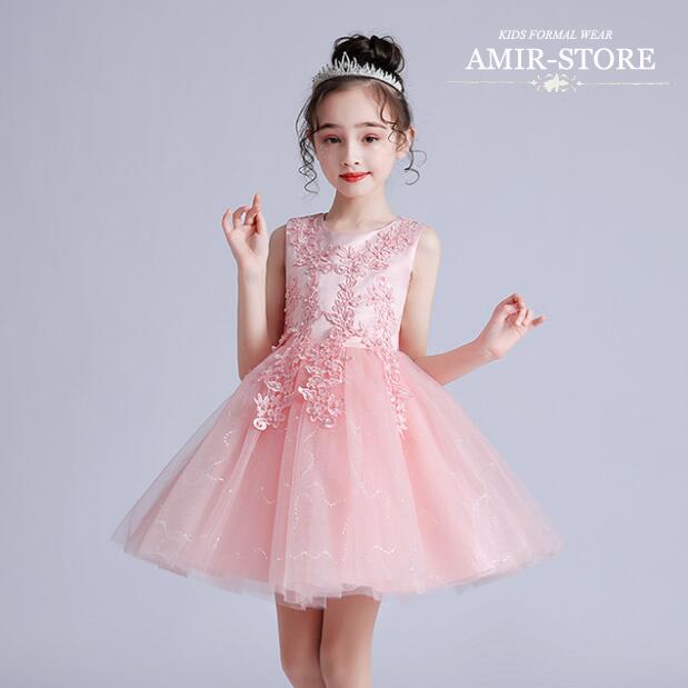 子供ドレス フォーマルドレス ピアノ発表会 結婚式 キッズ ワンピース 子供服 女の子フラワーガール 花柄 演出服 2021新品|cutyandy|03