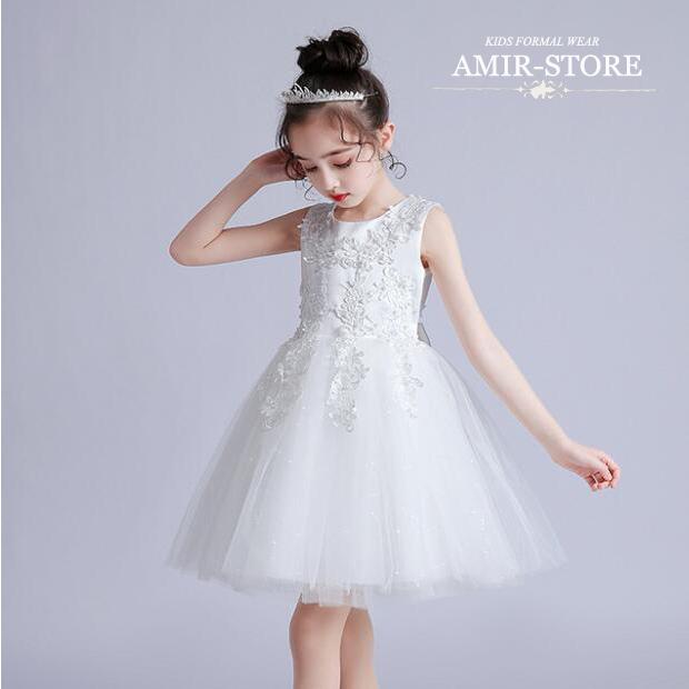 子供ドレス フォーマルドレス ピアノ発表会 結婚式 キッズ ワンピース 子供服 女の子フラワーガール 花柄 演出服 2021新品|cutyandy|04