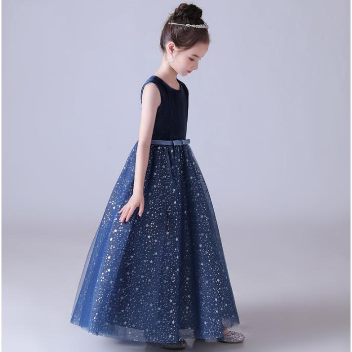 子供ドレス 発表会ドレス 豪華ドレス フォーマル  ロング ジュニア  女の子 ピアノ発表会 七五三 結婚式  女の子ドレス 子どもドレス 子供ワンピース 子供 ワンピース