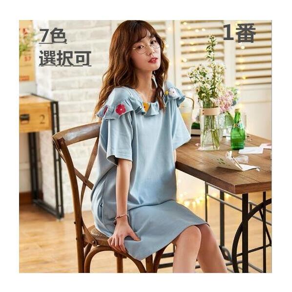 レディースパジャマ ワンピース型 パジャマ ルームウェア ランジェリー パジャマ レディース服 女性 部屋着 寝巻き 可愛い Syy 0 Amir Store 通販 Yahoo ショッピング