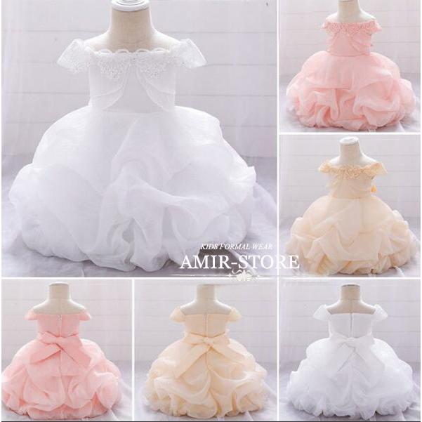 セレモニードレス ベビー服 赤ちゃん 新生児 出産祝い お宮参り 結婚式 ピアノ発表会 七五三 ベビードレス 70 80 90 超安い