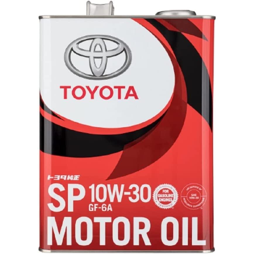 TOYOTA SP 10W-30 GF-6A エンジンオイル 4L TOYOTA純正モーターオイル SP 10W-30 GF-6A 4L : カー用品の王国
