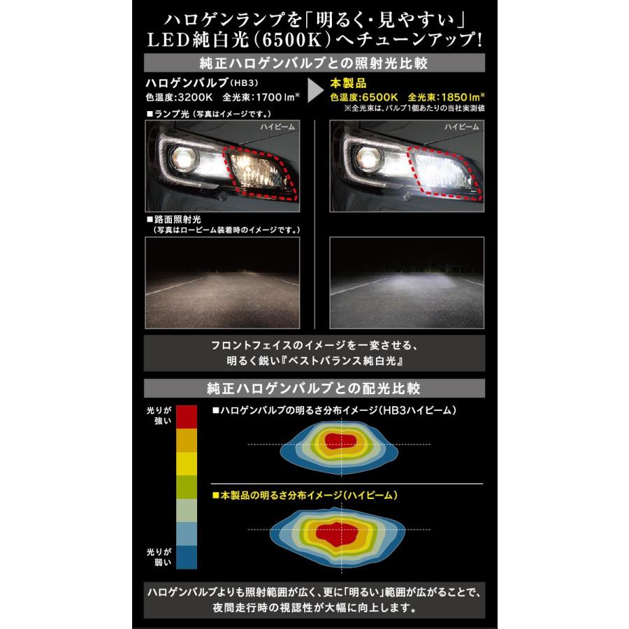 CARMATE BW522 ゴールダー 6500K HB3/4の画像