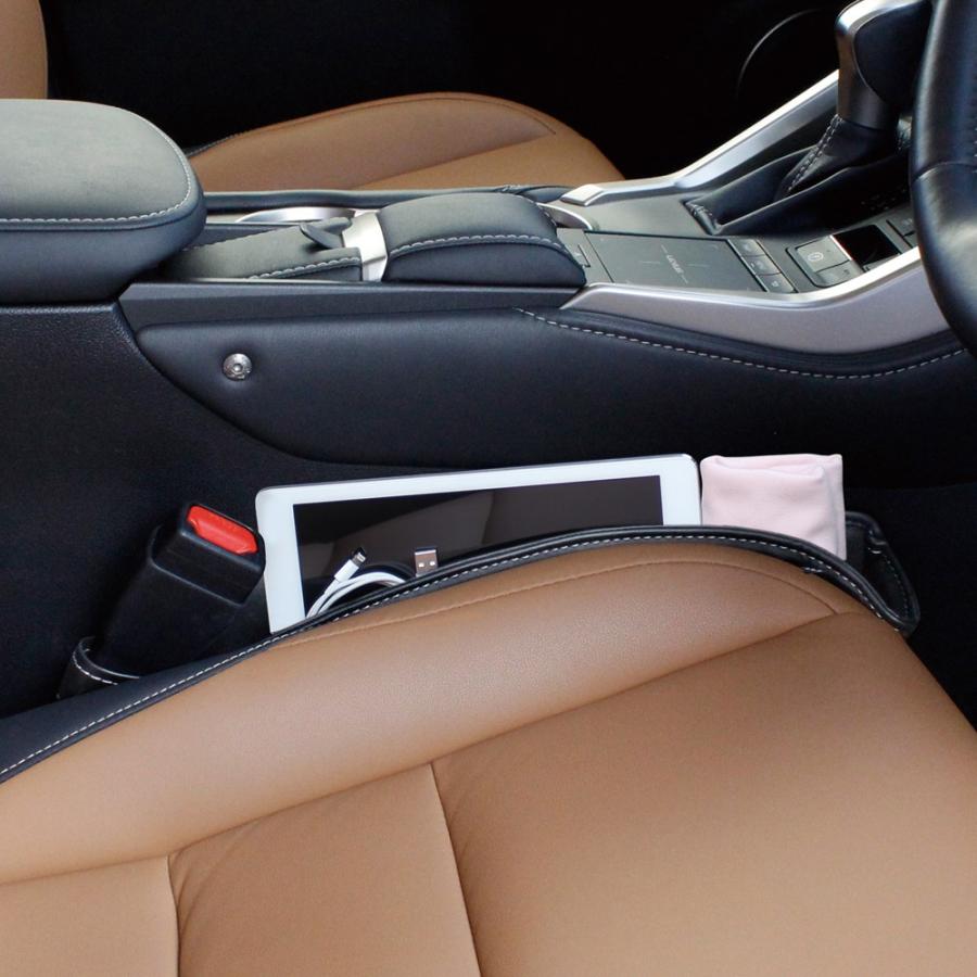 ヤック SY-L9 レクサスNX専用 シートサイドポケット 運転席用 : カー
