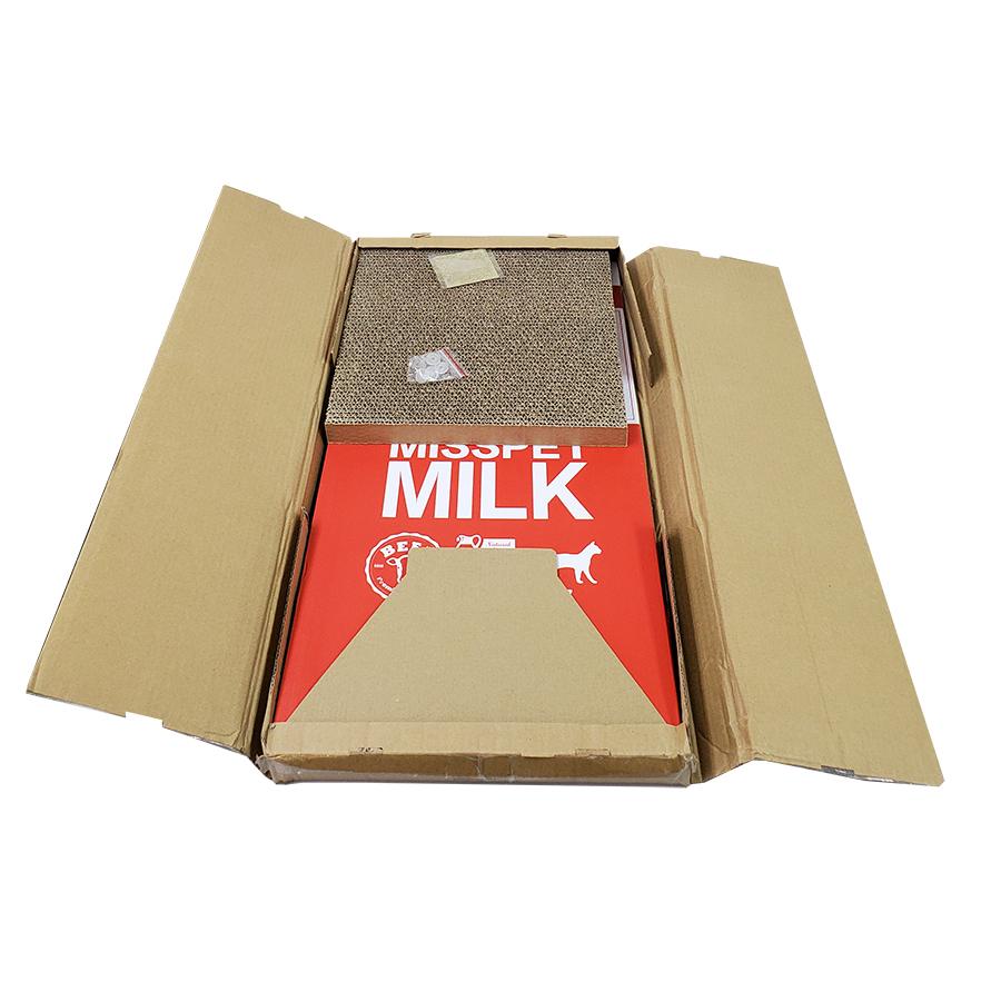 猫ハウス 牛乳パックハウス つめとぎbox ダンボール製キャットハウス Misspet Cat サイクルワークス トリニティー 通販 Yahoo ショッピング