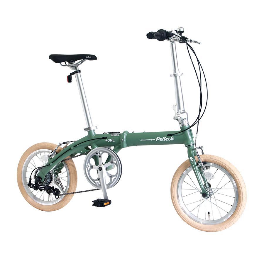 PELTECH（ペルテック） 送料無料 自転車 16インチ 折りたたみ 軽量