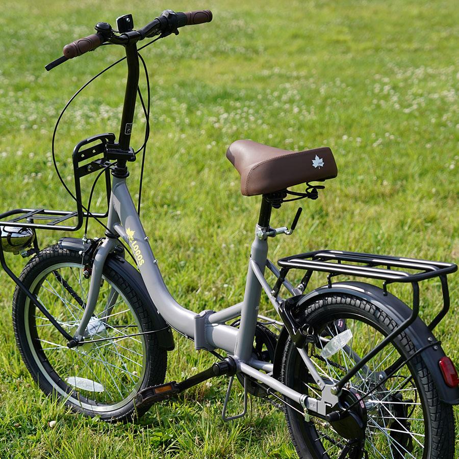 ロゴス　折りたたみ自転車　20インチ　引き取り対応可能　説明書　販売証明書有り ロゴス 折りたたみ自転車 20インチ 引き取り対応可能 説明書