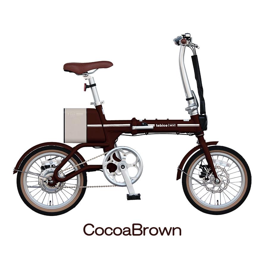 送料無料 電動アシスト 自転車 【Tabico mini】 おしゃれ 16インチ