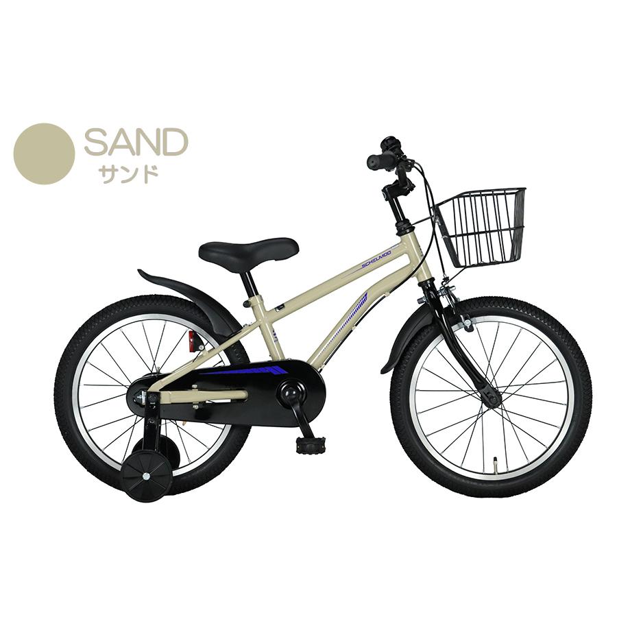 自転車 キッズバイク 幼児用 18インチ 補助輪付き 子ども用 SCHELMOO