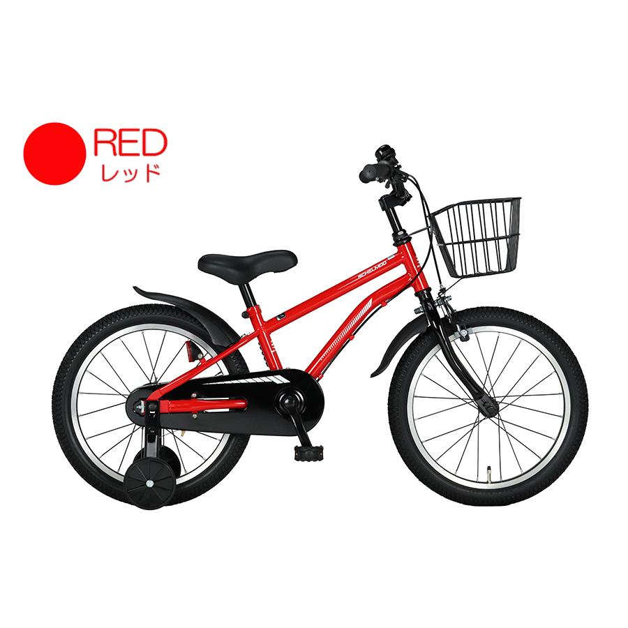 自転車 キッズバイク 幼児用 18インチ 補助輪付き 子ども用 SCHELMOO
