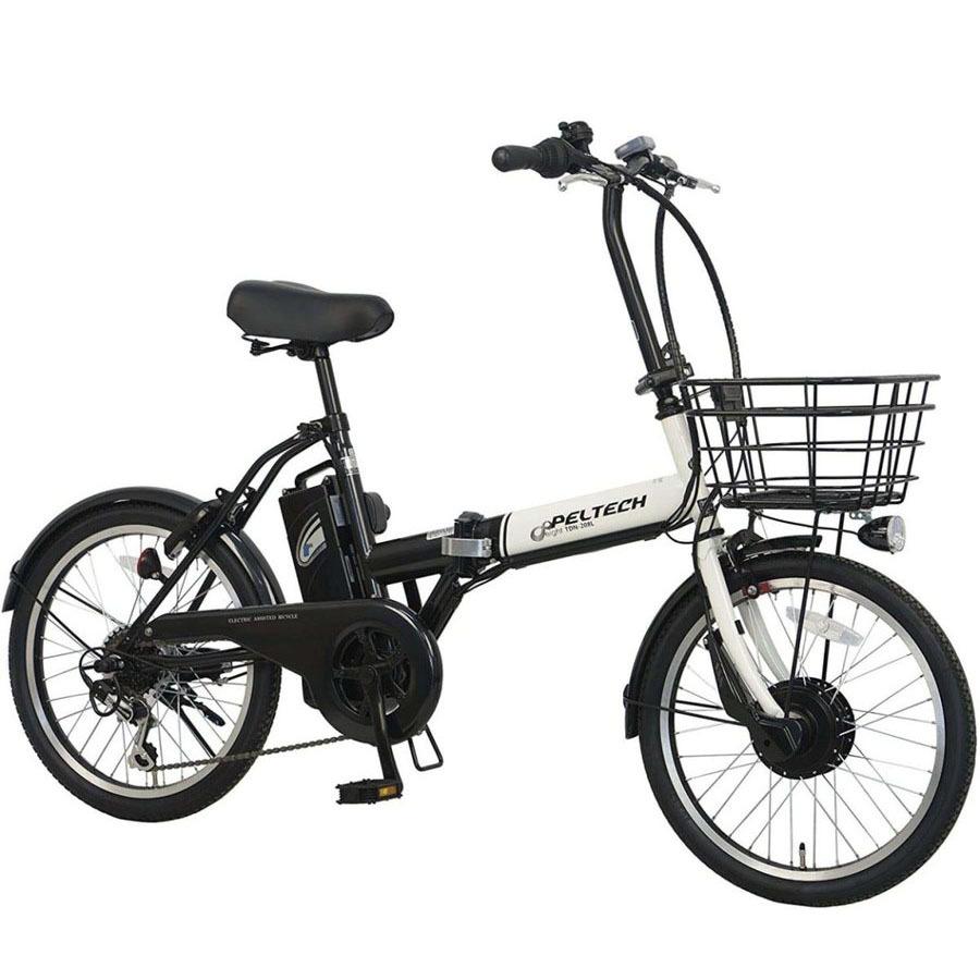 ペルテックPELTECH 電動アシスト自転車TDN208L引き取り限定 PELTECH（ペルテック） 送料無料 電動アシスト 自転車 20インチ
