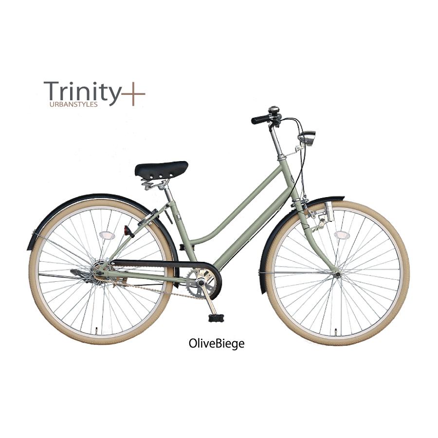 自転車 【完全組立】 おしゃれ シティサイクル レトロ ２６インチ 通学車 TRINITYplus｜cw-trinity｜04