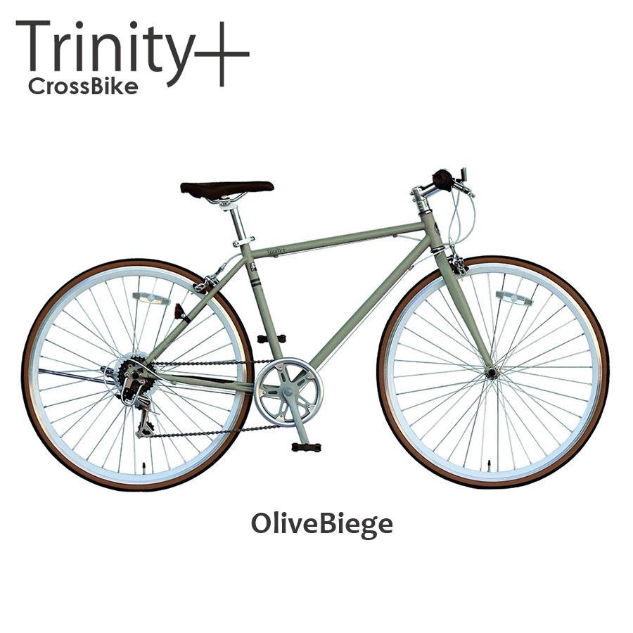 自転車 【完全組立】 おしゃれ クロスバイク シマノ 6段変速 700c