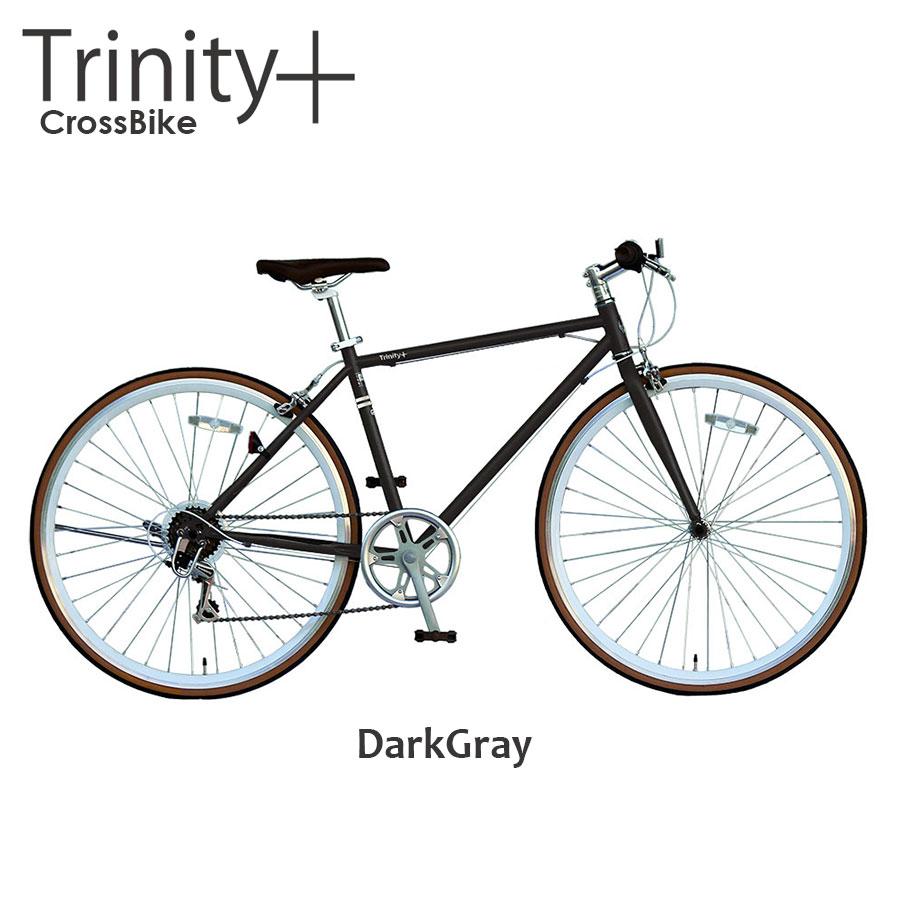 自転車 おしゃれ クロスバイク シマノ 6段変速 700c 通学車