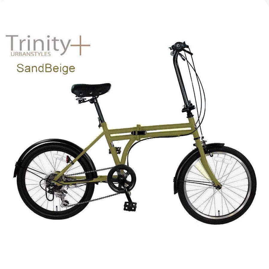 自転車 おしゃれ 折りたたみ自転車 フォールディングバイク  TRINITYplus ２０インチ シマノ外装6段変速｜cw-trinity｜05