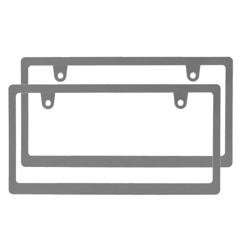 新法規対応品】 ナンバーフレーム スリムタイプ 黒 新基準対応 マット