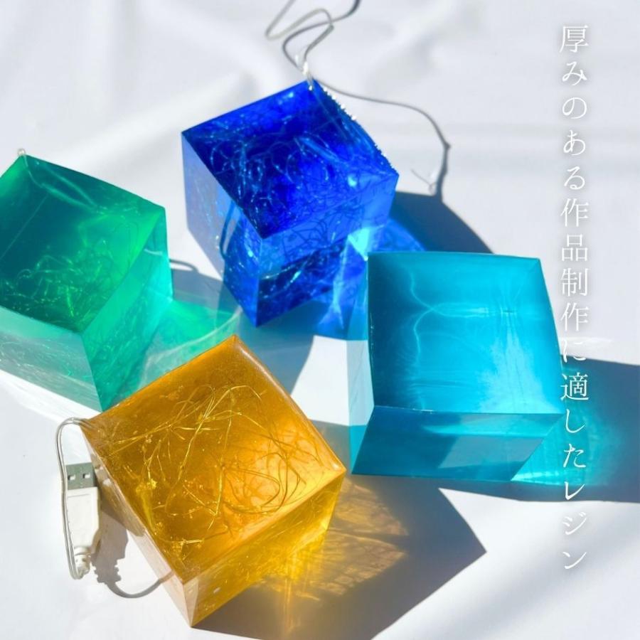 レジン　ハンドメイド　700 クリスタルモールドレジン400g ノンVOC 泡抜け良好 臭いの少ない 高