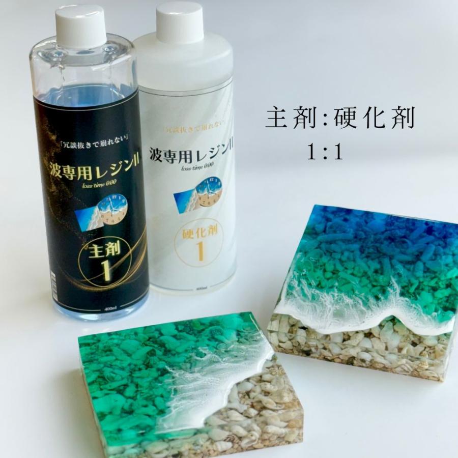 お徳用／ エポキシアート 波 専用 レジン 2 (800g 3セット) 2.4kg