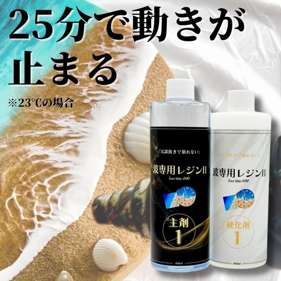 お徳用／ エポキシアート 波 専用 レジン 2 (800g 3セット) 2.4kg
