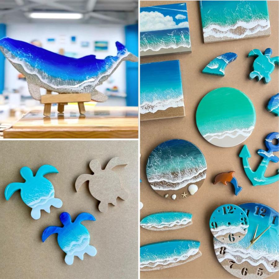 MDF アートボード 木製パネル 画材 ベース材 DIY ウエルカムボード