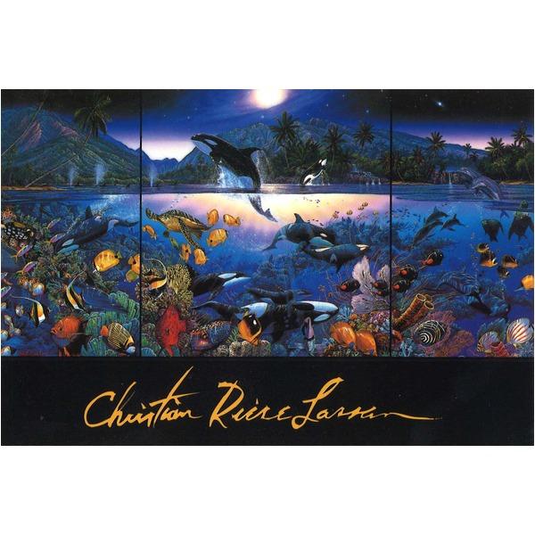 TS】絵画額 Christian Riese Lassen クリスチャン ラッセン 5620