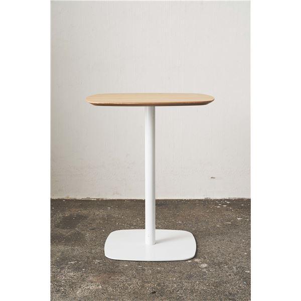 TS】サイドテーブル ミニテーブル 約幅60cm ホワイト スチール カフェ