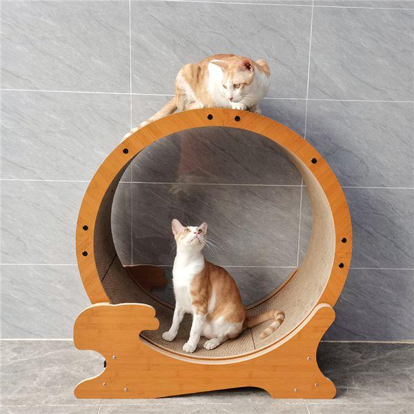 【TS】HappyDays キャットランニングマシン M 猫用玩具_4