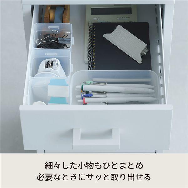 TS】くらしのストレージワゴン5段(ホワイト/白) オフィス デスクワゴン