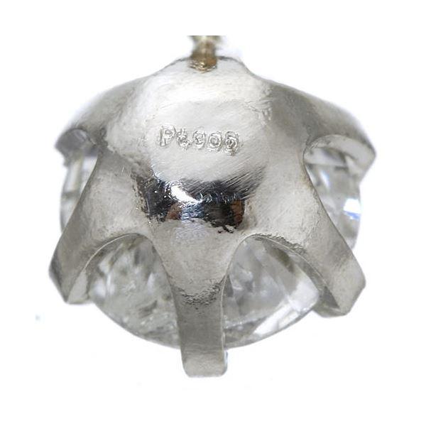 TS】プラチナPt900 0.6ctダイヤベネチアンチェーンネックレス (鑑別書