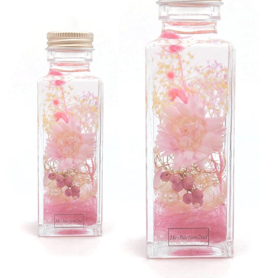 ハーバリウム 100ml 四角 ピンク1 誕生日 クリスマス プレゼント ギフト 結婚祝い 贈り物 女性 友人 花 人気 ハーバリウム バースデー Hb ハンドメイド素材の店 Mstore 通販 Yahoo ショッピング