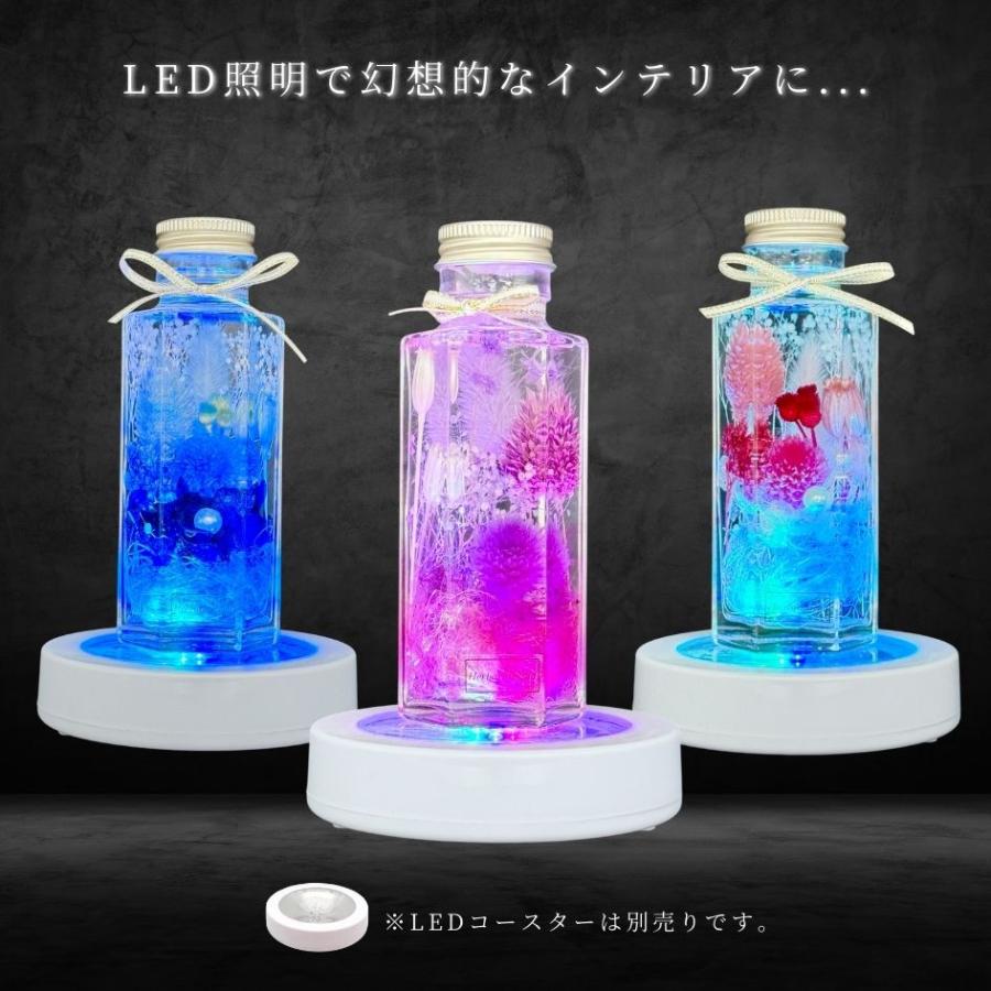 ハーバリウム ハーバリウム ＼ラッピング付き／ 完成品 100ml 六角 どこから見ても