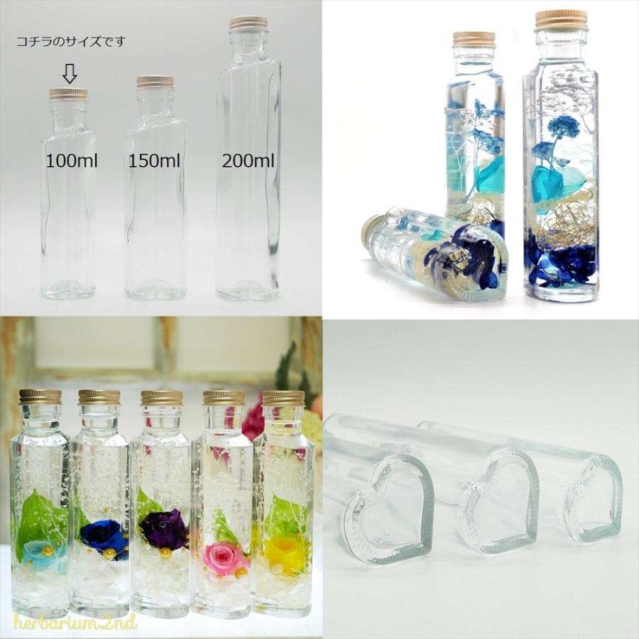 お試し価格／ ハーバリウム 瓶 100ml 5種類 セット いつもと違うボトル