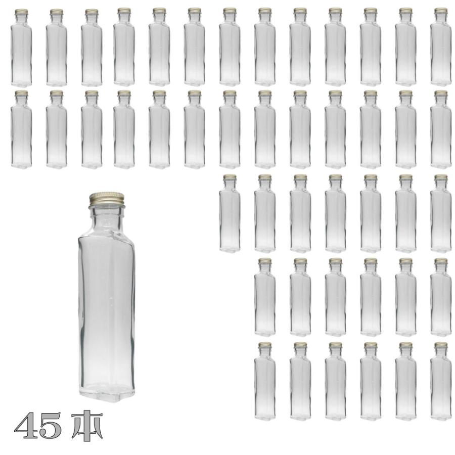 ハーバリウム 瓶 ハート 150ml 45本セット 業務用 キャップ付き 横浜
