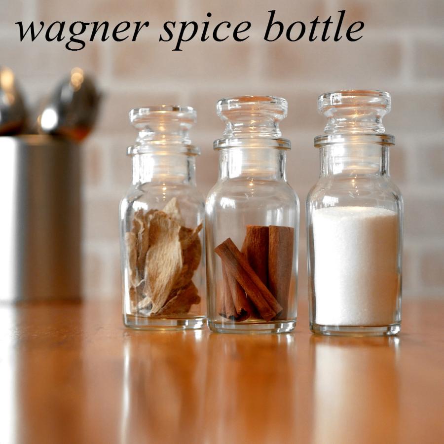スパイスボトル ガラス瓶 ワグナー 120ml 80本 カートン 業務用 日本製