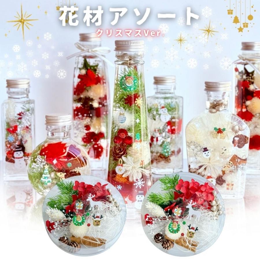 素材/材料 花材セット✿Xmas✿ No．341