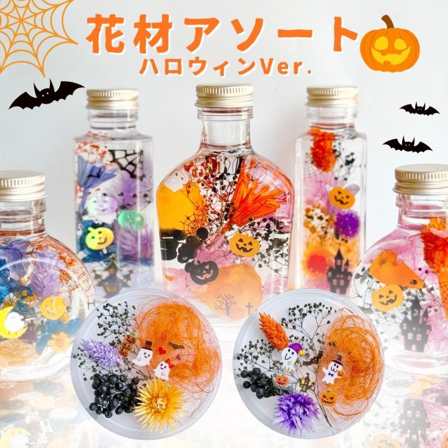 ハーバリウム☆花材セット☆No.1960.1961 特別カラー】ハーバリウム 花材 アソート セット ハロウィン