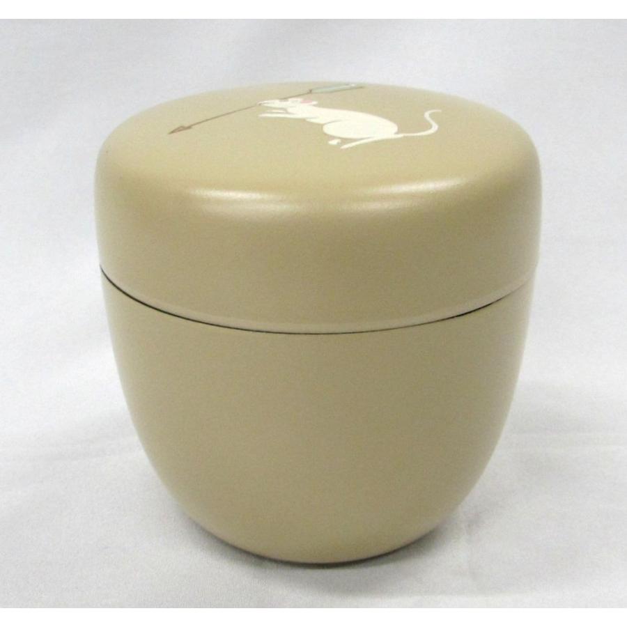 中棗 白塗り 鏑矢に子 樹脂製 : 茶道具・宝雅堂 - 通販 - Yahoo