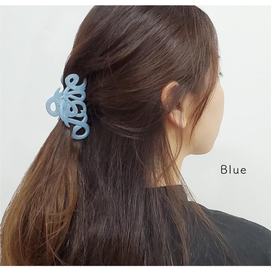 バンスクリップ ヘアクリップ LOVE フランス製 ヘアアクセサリー