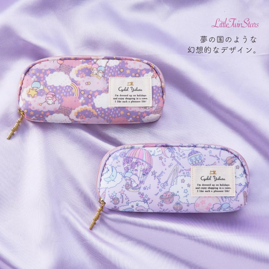 sanrio（サンリオ） メガネケース キャラクター ファスナー レディース