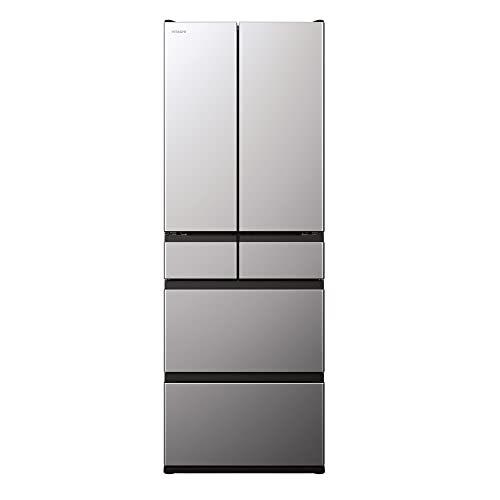 日立 R-KWC50R S 冷蔵庫 (498L・フレンチドア) ブラストシルバー
