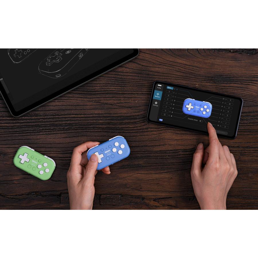 switch コントローラー 8BitDo Micro Bluetooth Gamepad Windows
