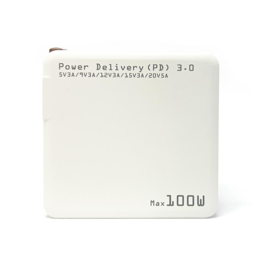 急速充電器 PD100w USB アダプタ 3ポート 2年製品保証 レビュー投稿で延長コードプレゼント Cybernet｜cybernet｜12