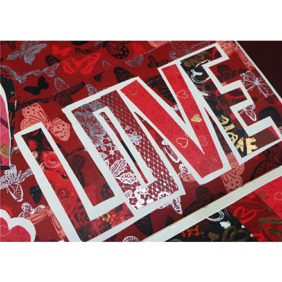 マスキングテープ バレンタイン 9種 マステ デコレーション 4m ギフト