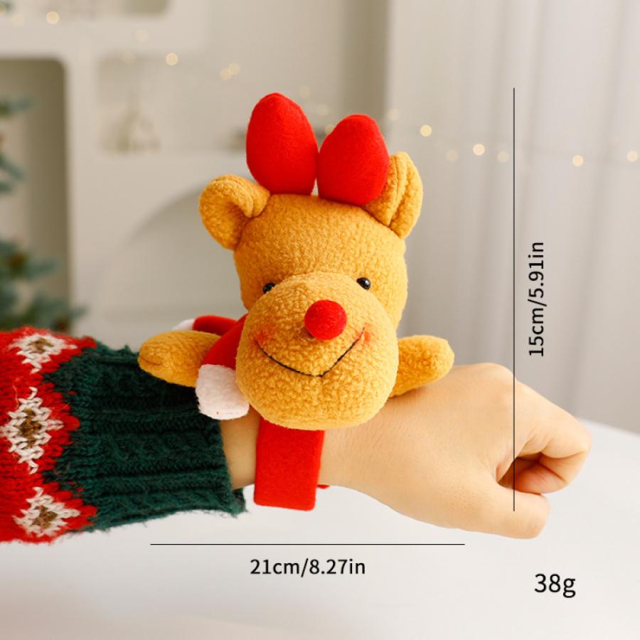 クリスマス リストバンド 3種 冬 サンタ トナカイ 雪だるま X'mas