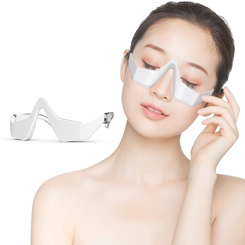 目元 美顔器 EMS 顔 目元エステ美顔器 目元マッサージャー 目の疲れ対策 低周波EMS 目の疲れ 目元エステ プレゼント|cyberplugs|12