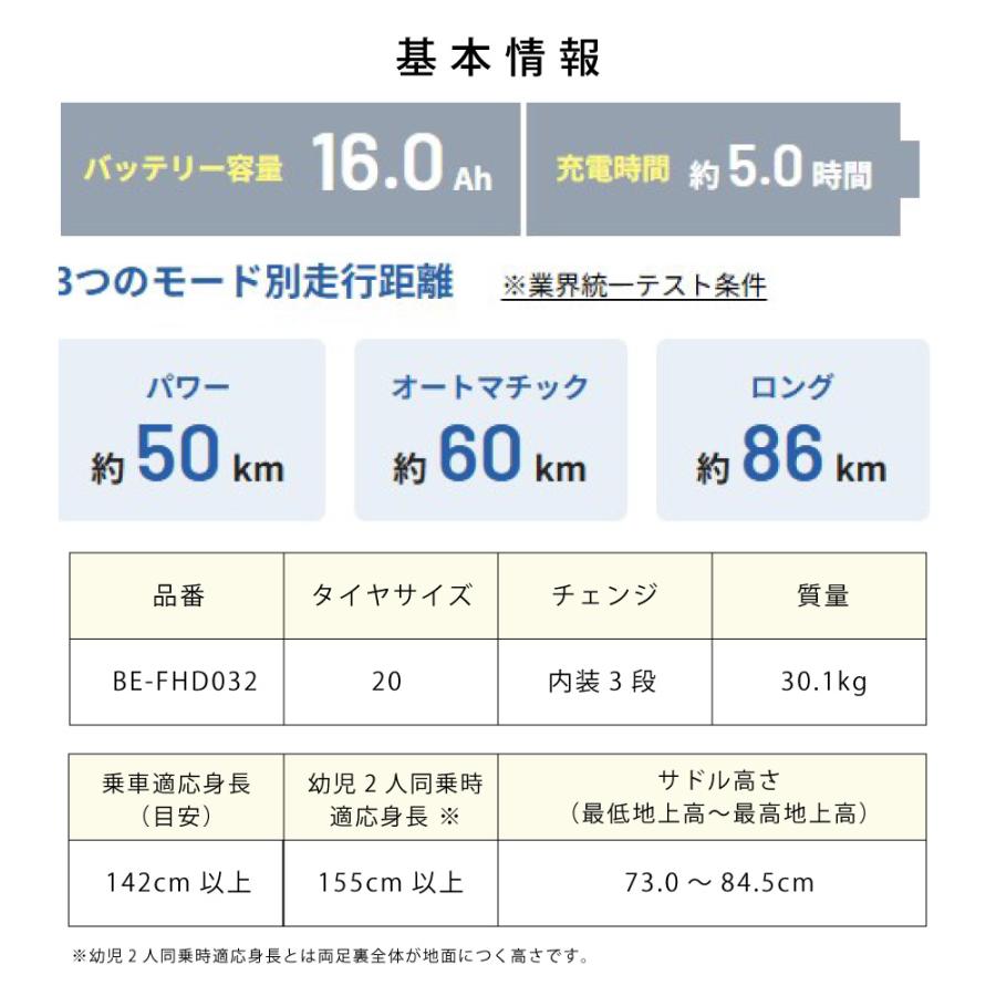電動アシスト自転車 Panasonic パナソニック 2025年 ギュット・クルームF・DX BE-FHD032 20インチ Gyutto | Gyutto | 09